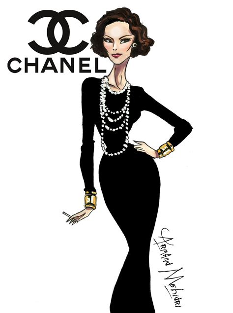 chanel dessin|coco chanel clothing.